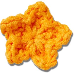 Crafted Crochet Orange Star