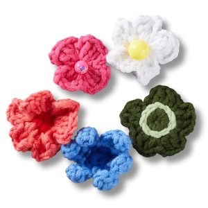 Crochet Floral Mix 5 Pack