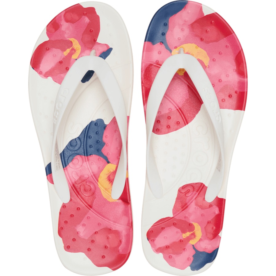 Crocs Painted Floral Flip - Image 3