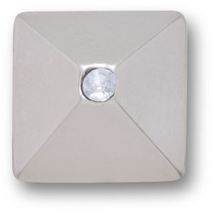 Dark Silver Pyramid Stud