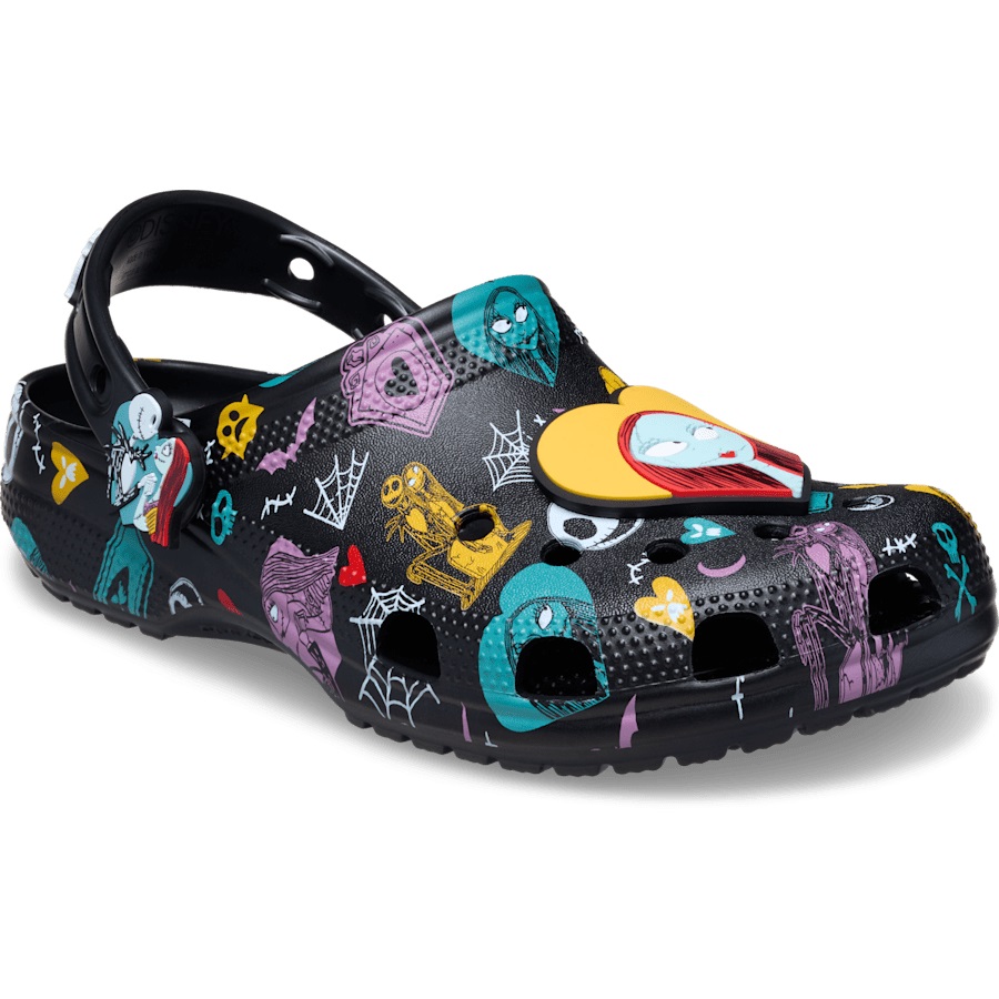 Disney Tim Burton's The Nightmare Before Christmas Jack and Sally Classic Clog - Image 4