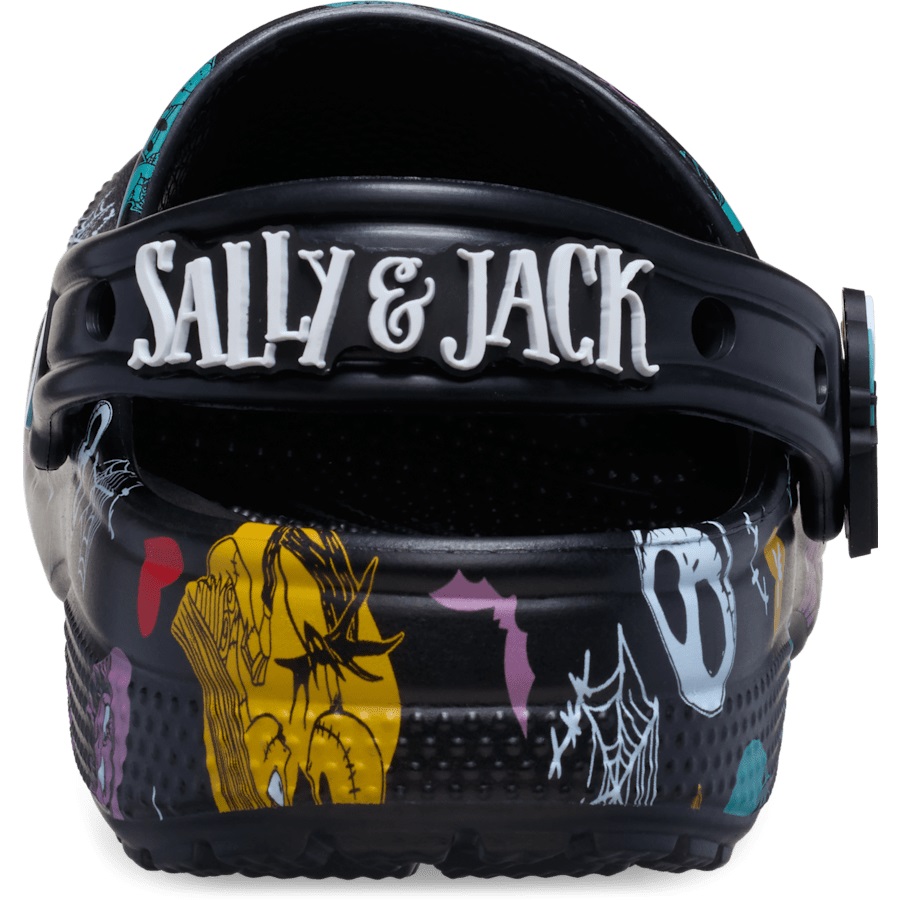 Disney Tim Burton's The Nightmare Before Christmas Jack and Sally Classic Clog - Image 5