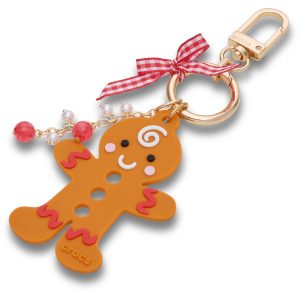Gingerbread Man Bag Charm