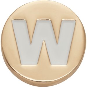 Gold Letter W