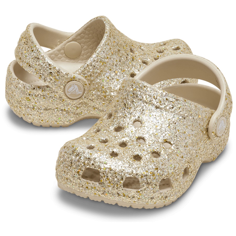 Infant Crocs Littles™ Chunky Glitter Clog - Image 2