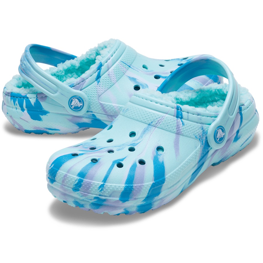 Kids' Classic Lined Marbled Clog - Image 2
