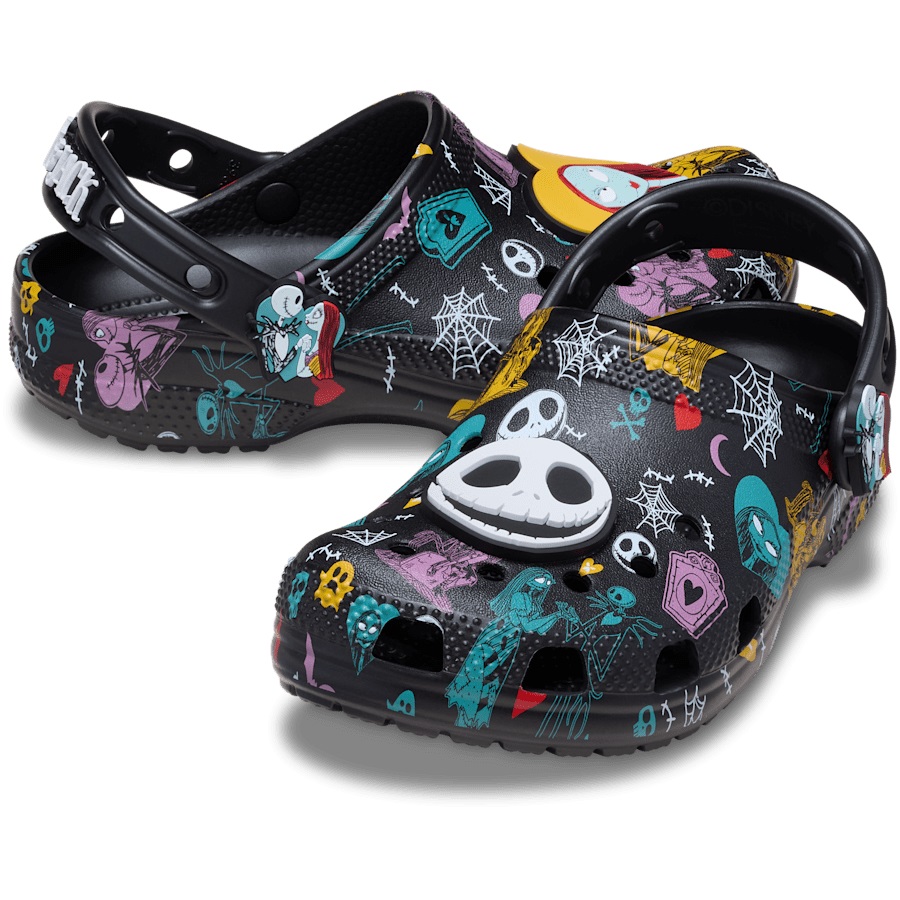 Kids' Disney Tim Burton's The Nightmare Before Christmas Jack and Sally Classic Clog - Image 2