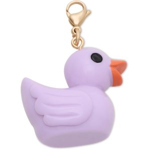 Purple Rubber Duck Charm