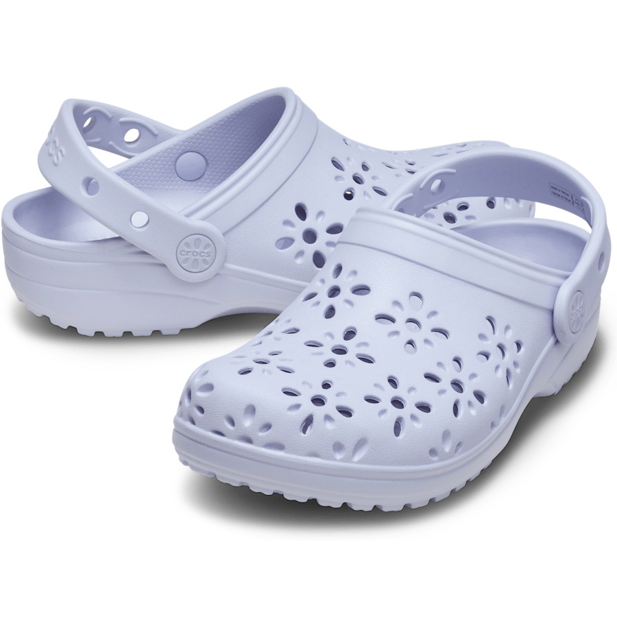 Toddler Classic Floral Cut-Out Clog - Image 2