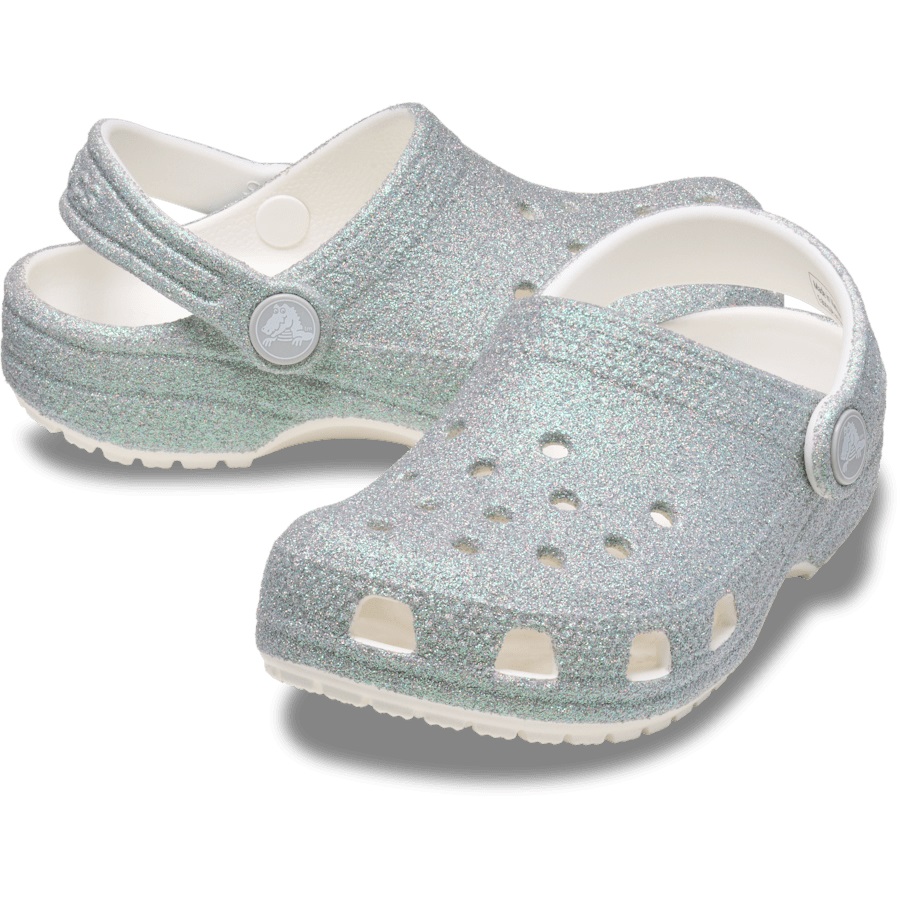 Toddler Classic Iridescent Glitter Clog - Image 2