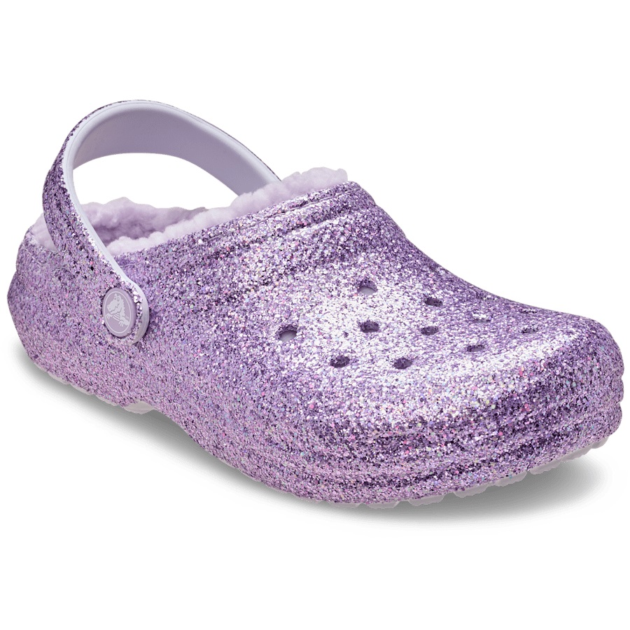 Toddler Classic Lined Chunky Glitter Clog - Image 4