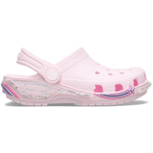 Toddler Classic Star Sparkle Shaker Clog